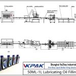Automatic 50ML-1L Lubricating Oil Filling Line Automatische 50ML-1L Schmierölfüllleitung