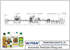 Automatische Pestizid-Abfülllinie