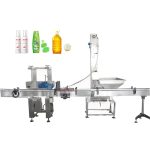 Automatic Linear Pressing Bottle Cap Capping Machine Automatische lineare Press-Flaschenverschluss-Verschließmaschine